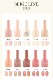 Valla Solid Non-Wipe Colour - Beige Series VC01-VC10