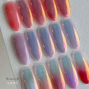 BONNIEBEE Sunset wedding chrome powder