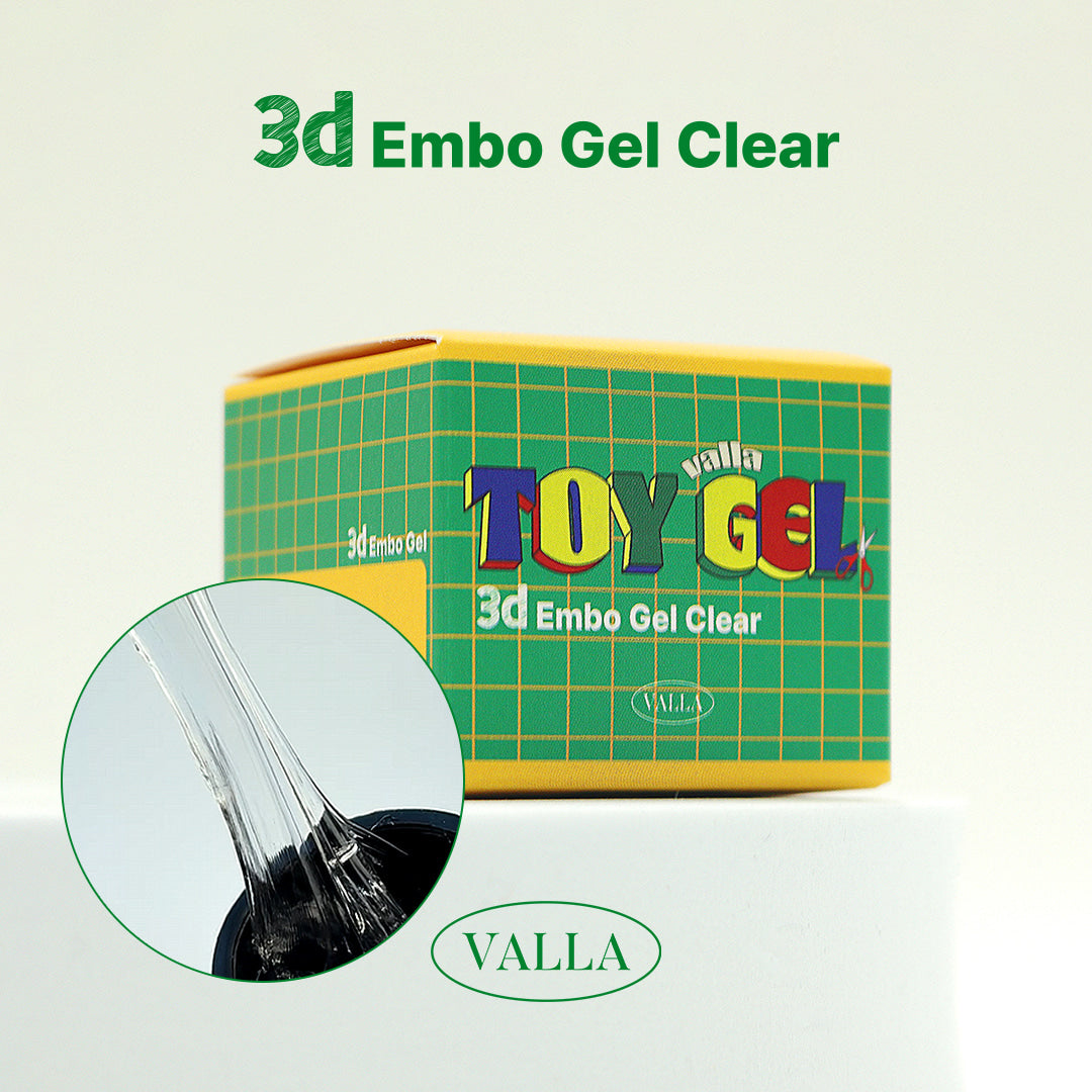 VALLA Toy Gel - 3D Embo gel | Clear