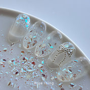 BONNIEBEE Blue icing glitter