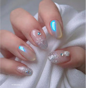 BONNIEBEE Petit satin chrome powder - Aloha blue