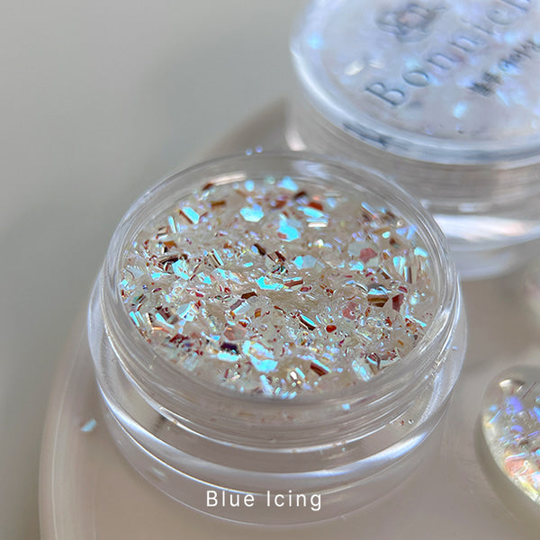 BONNIEBEE Blue icing glitter