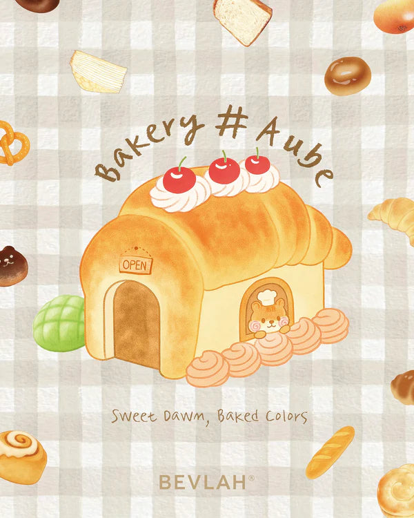 BEVLAH Bakery Aube 8pc collection - 3d texture embo gel