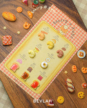 BEVLAH Bakery Aube 8pc collection - 3d texture embo gel