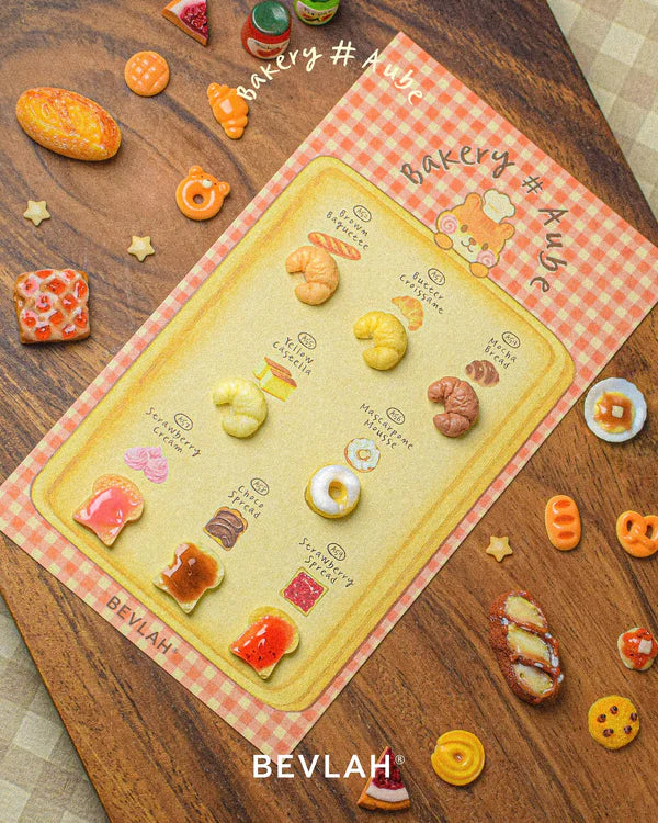 BEVLAH Bakery Aube 8pc collection - 3d texture embo gel