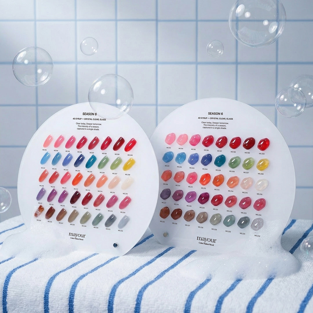 (PREORDER) MAYOUR The collector Season 6 full set - 40 syrup gels + display rack