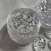 BONNIEBEE White icing glitter