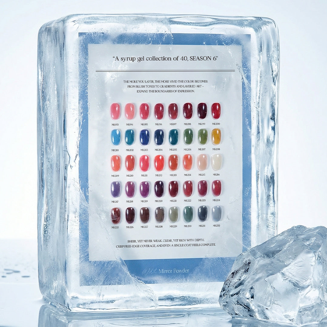 (PREORDER) MAYOUR The collector Season 6 full set - 40 syrup gels + display rack