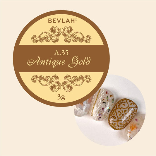 BEVLAH Antique gold - line gel (HEMA FREE)