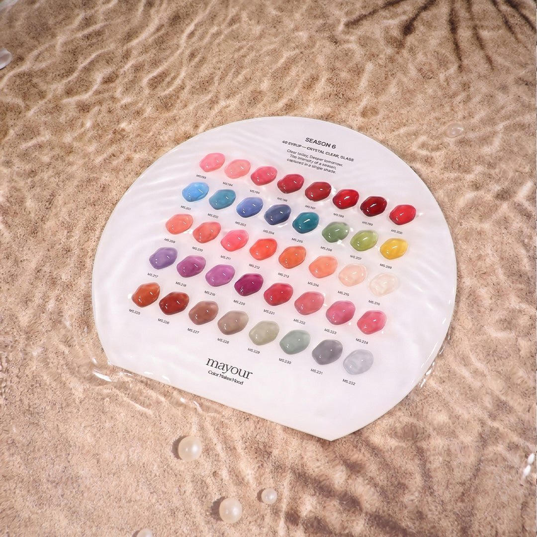 (PREORDER) MAYOUR The collector Season 6 full set - 40 syrup gels + display rack