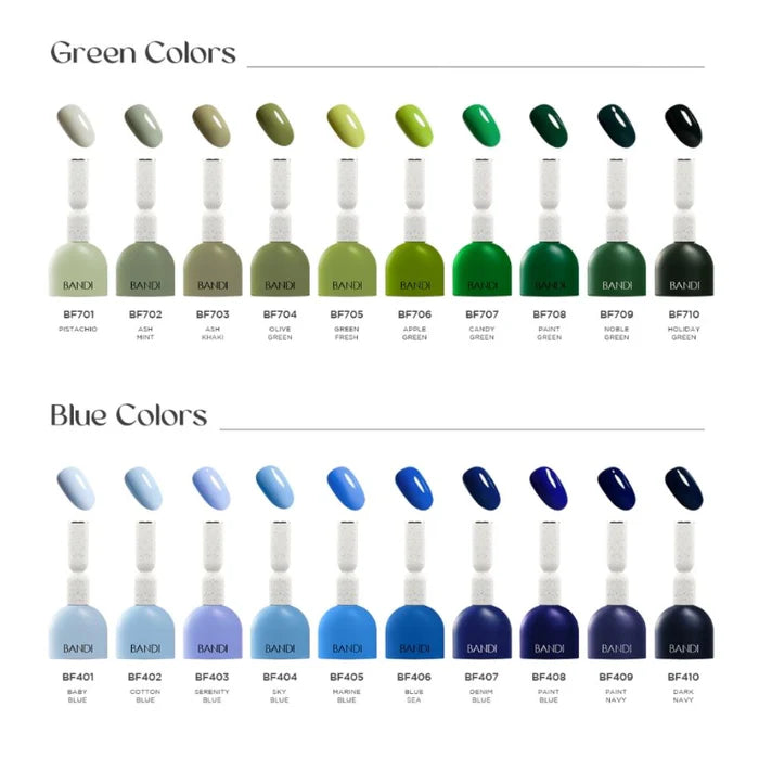 BANDI 120pc solid colour collection