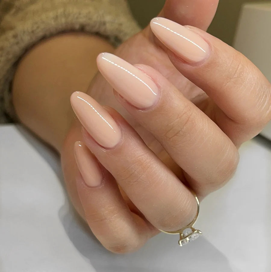 NAIL THOUGHTS NTB-10 HAZELNUT CREAMER BASE | Tinted builder base gel