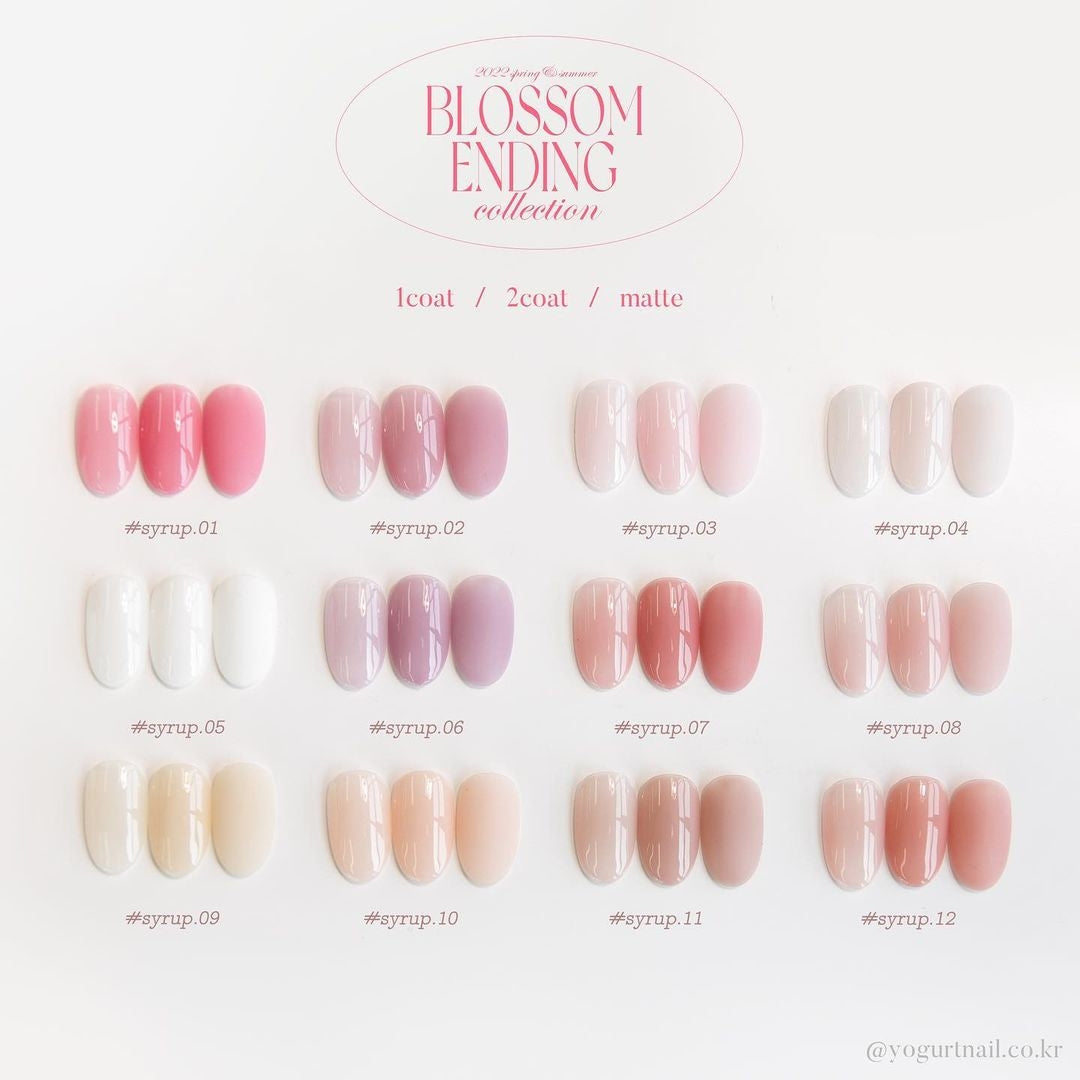 Yogurt Nail Blossom Ending