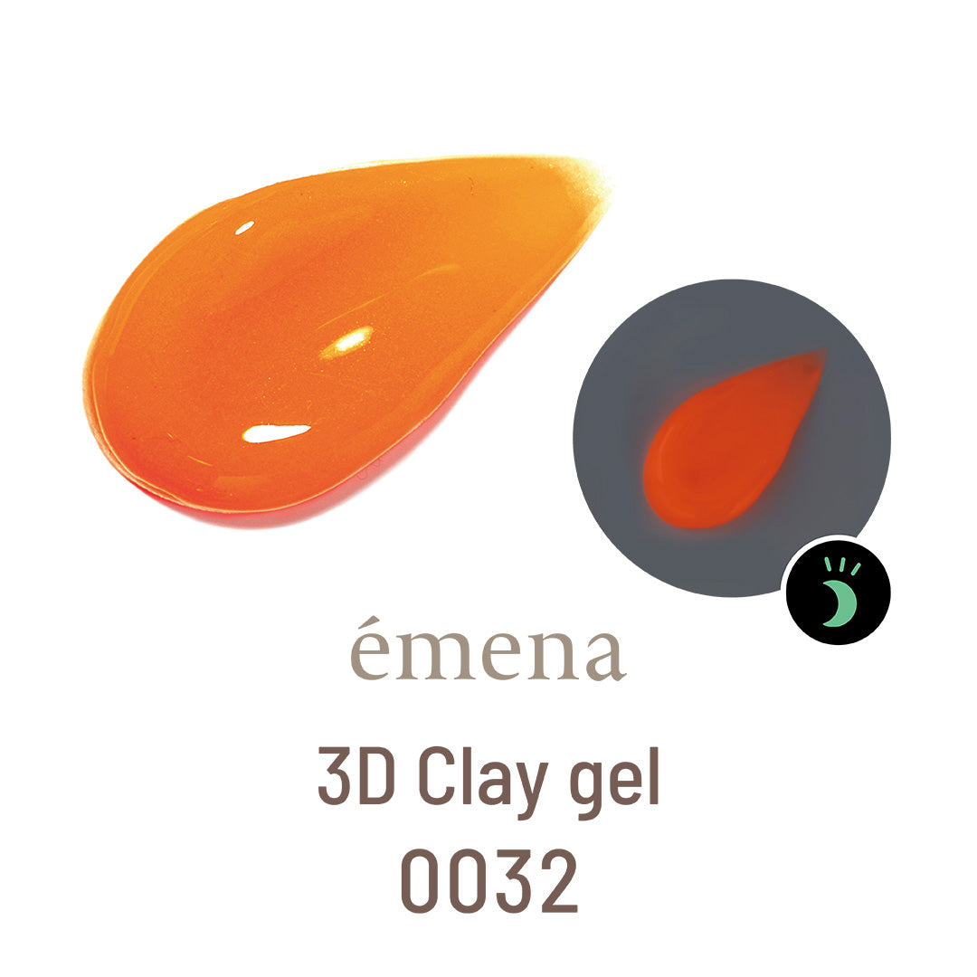 EMENA 3D Clay gel Glow in the dark edition - 6 colours