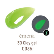 EMENA 3D Clay gel Glow in the dark edition - 6 colours