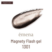 EMENA Magnety flash gel - Magnetic + Reflective glitter | 5 colours 1300~1304