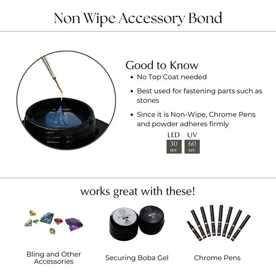 Kokoist Non-wipe Accessory Bond Clear 4g