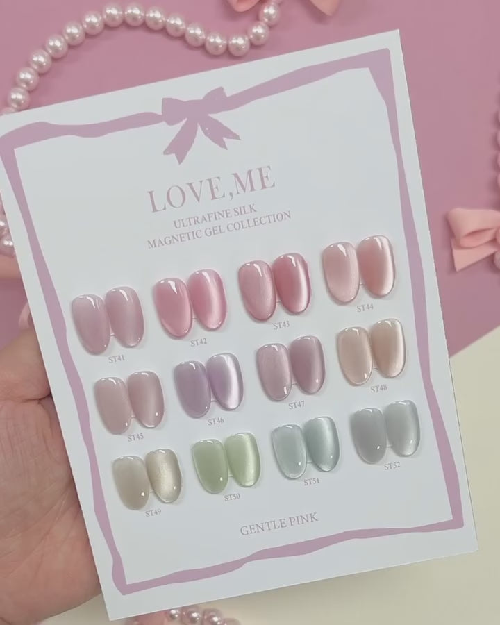 GENTLE PINK Love me - Ultra silk magnetic gel | individual/collection