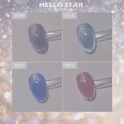 GENTLE PINK Hello star - magnetic cat eye gel | individual