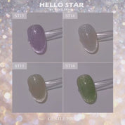 GENTLE PINK Hello star collection - magnetic cat eye gel