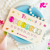 RORO Princess 8pc collection - Ink + Glitter gel
