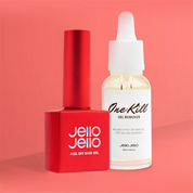 JELLO JELLO One Kill Peel Off Set (Peel Off Base + One Kill Gel Remover) - 2 options