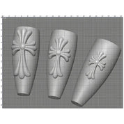 YOLOBITCH Chrome hearts 3D mold - 2 types