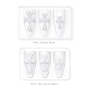 YOLOBITCH Chrome hearts 3D mold - 2 types