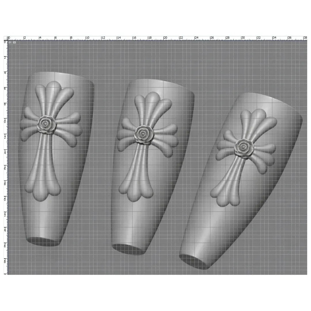 YOLOBITCH Chrome hearts 3D mold - 2 types