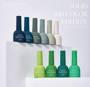 [PRE-ORDER ONLY] Valla Solid 100pc Non-Wipe Opaque Gel Collection (Includes 1 Top Gel, 1 Matte Top and Solid Colour Chart Board)