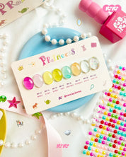 RORO Princess 8pc collection - Ink + Glitter gel