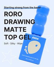 RORO Drawing matte top - Chrome resistant