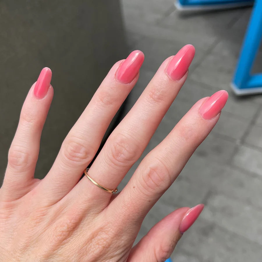 NAIL THOUGHTS NTB-07 STRAWBERRY LEMONADE BASE | Tinted builder base gel