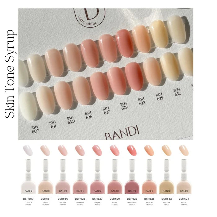 Bandi Color BANDI 60pc syrup colour collection – Luna Beauty Store Australia