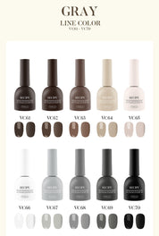 Valla Solid Non-Wipe Colour - Gray Series VC61-VC70