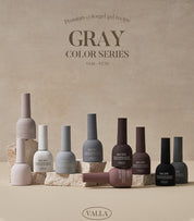 Valla Solid Non-Wipe Colour - Gray Series VC61-VC70