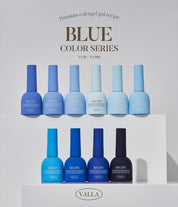 Valla Solid Non-Wipe Colour - Blue Series VC91-VC100