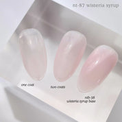 NAIL THOUGHTS NTB-38 WISTERIA SYRUP BASE | Tinted builder base gel