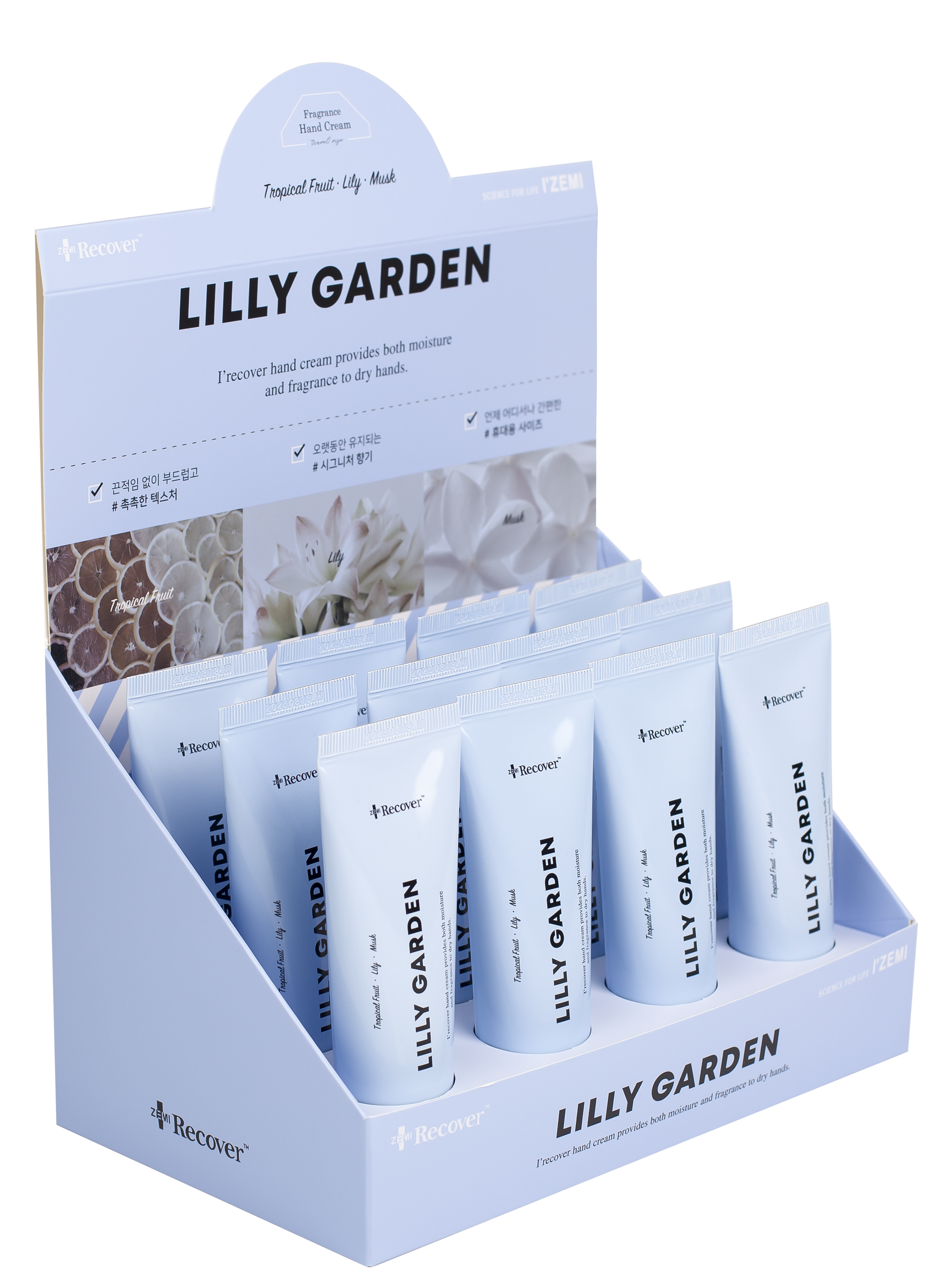 Mini hand & body lotion LILY GARDEN - individual/box