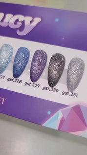 FIRST STREET Lucy 10pc collection - Magnetic + reflective glitter