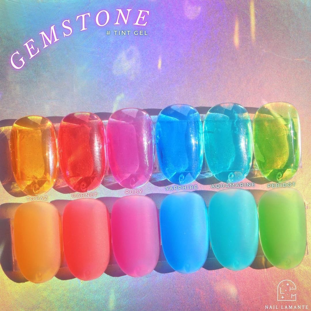 DGEL Gemstone 8pc collection (14 FREE) - tint & magnetic gel