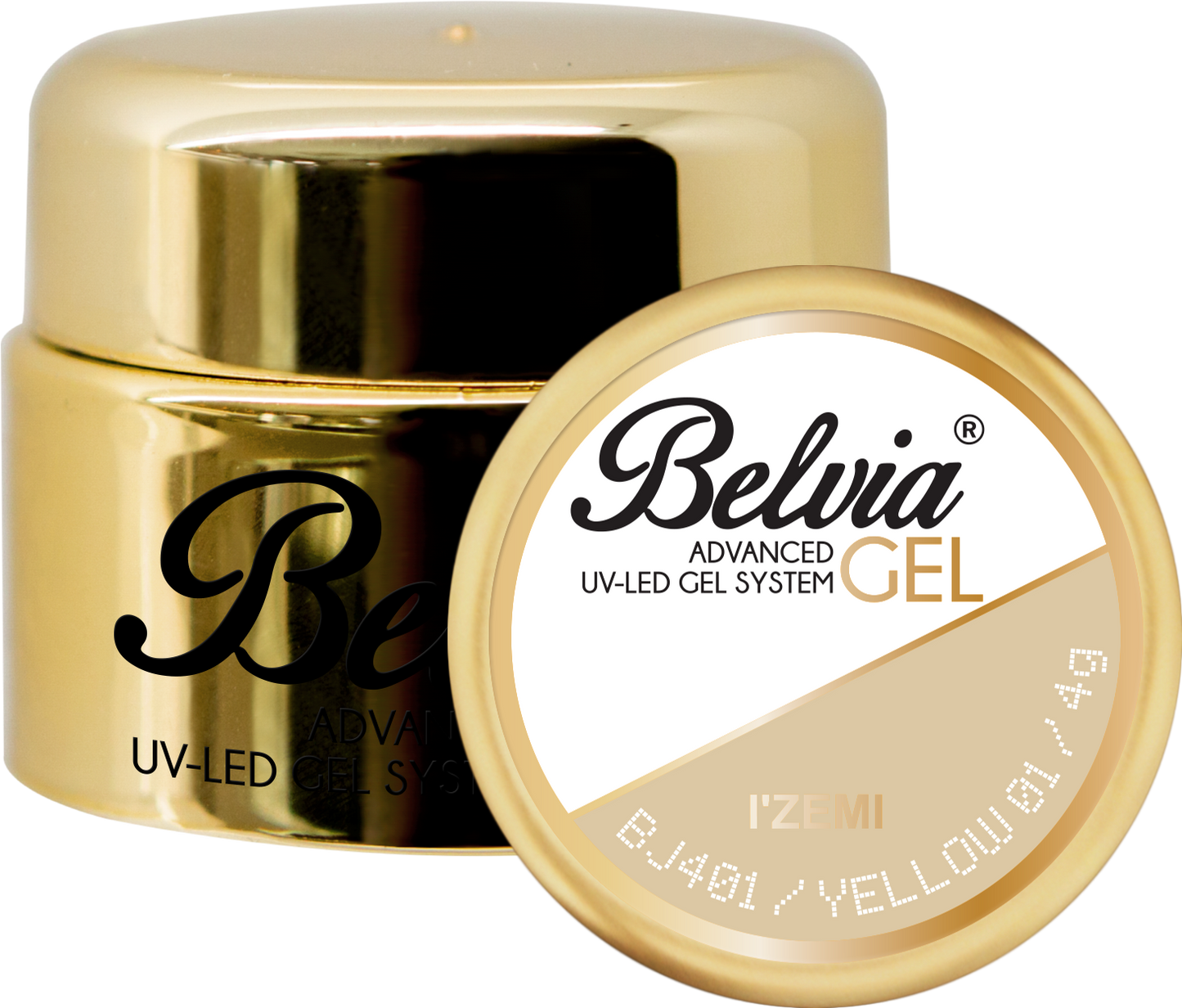 Belvia one coat pot gel - YELLOW
