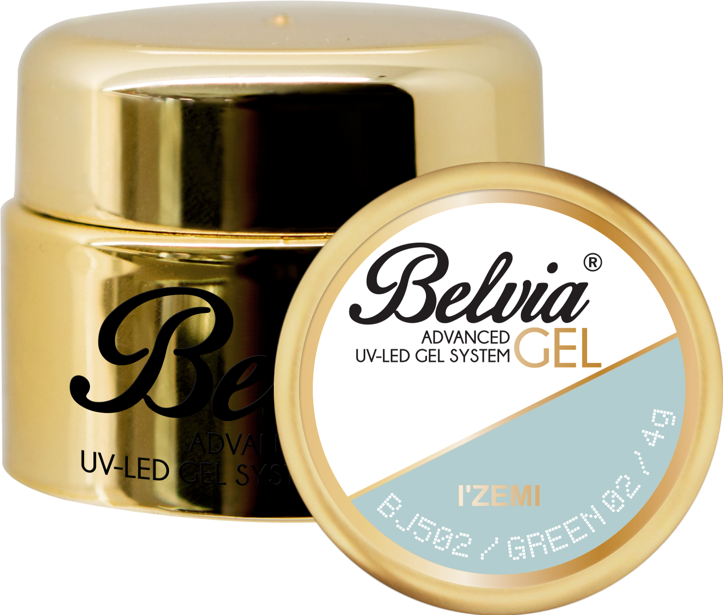 Belvia one coat pot gel - GREEN 02