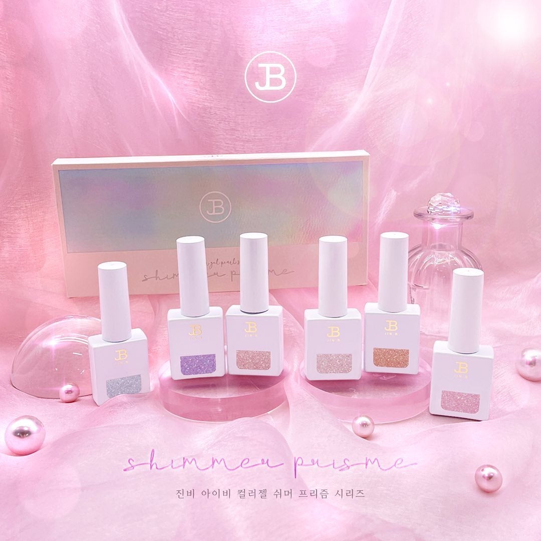 JIN.B Shimmer prism 6pc collection - pink ver.