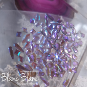 BLANC BLANC unfoiled blue purple aurora charm variety set (90~100pc)