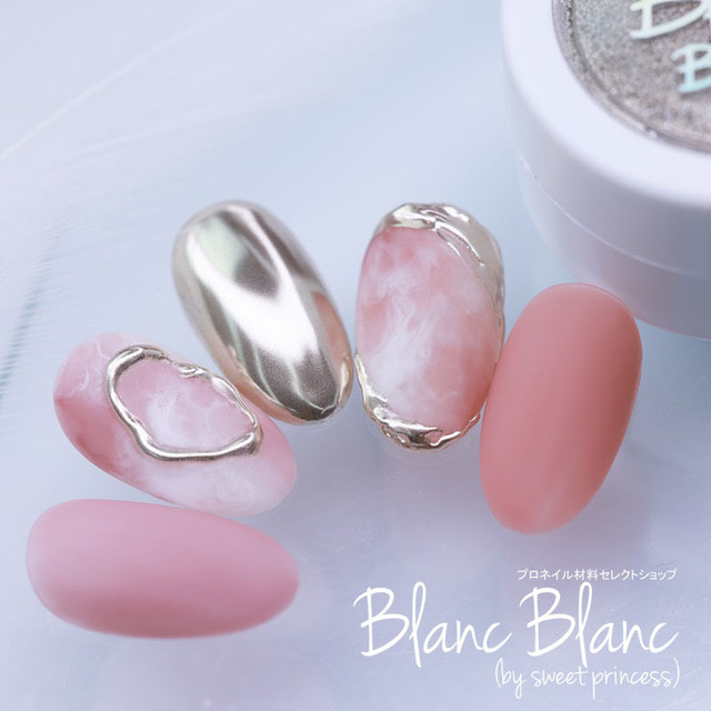 BLANC BLANC Smooth Gold Nuance chrome powder W23
