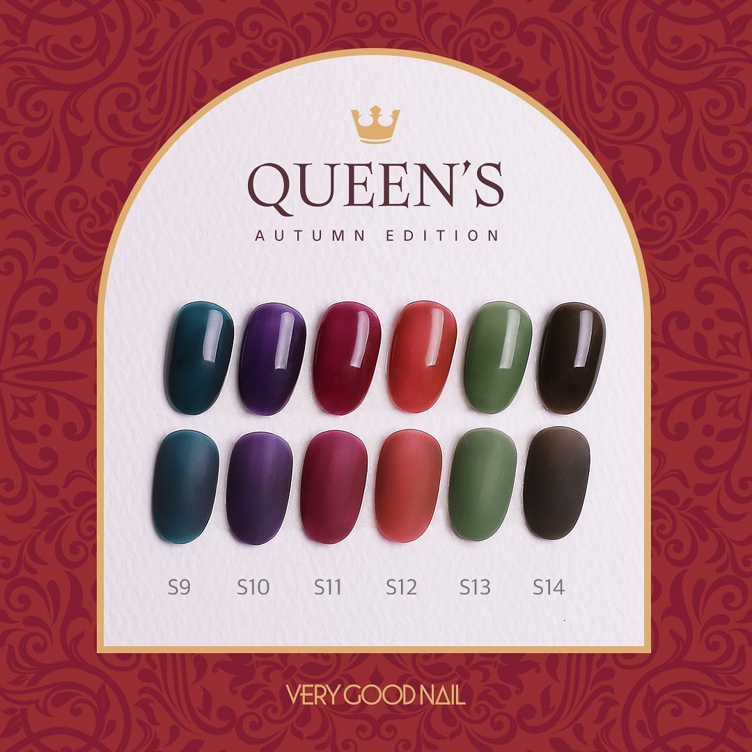 VERY GOOD NAIL Queen's 6pc collection