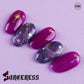 DGEL Sorceress 6pc Magnetic glitter gel collection