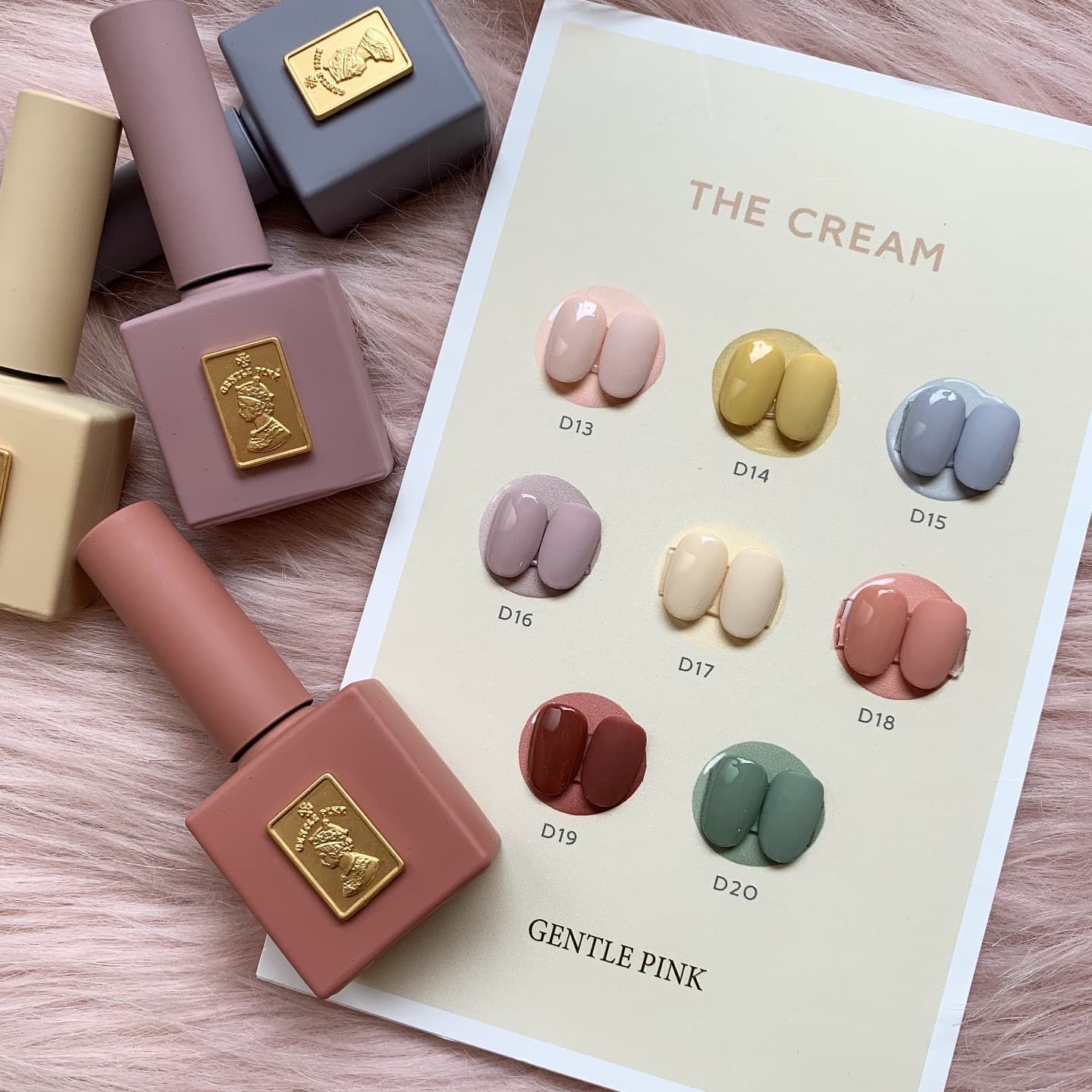 GENTLE PINK The Cream collection / individual