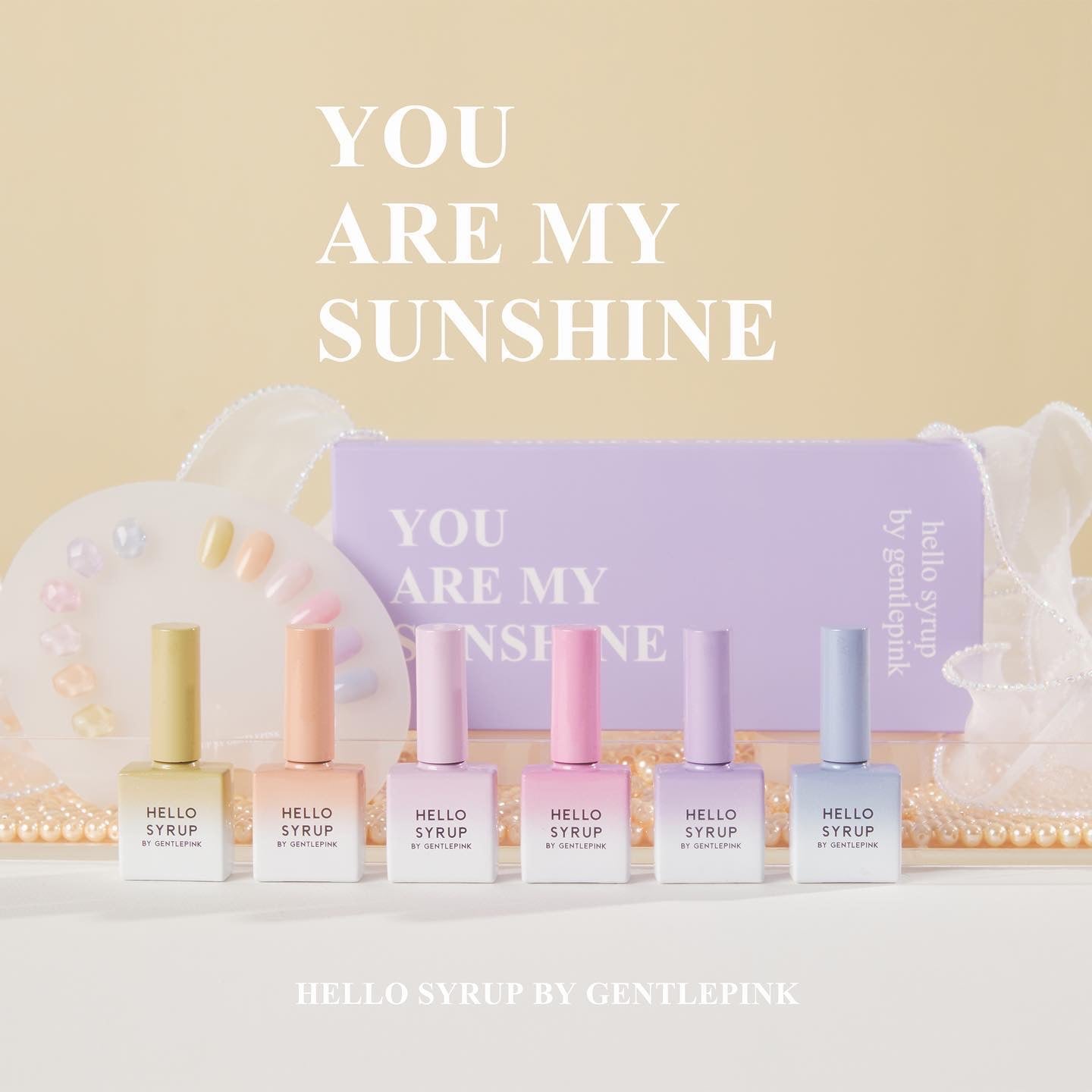 GENTLE PINK Hello Syrup - You Are My Sunshine collection / individual ...